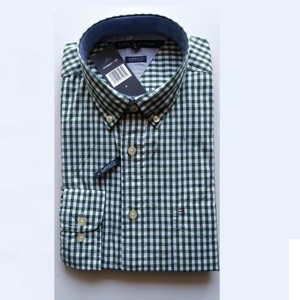 Tommy Hilfiger Classic Fit Check Shirt NWT - Size XL / S